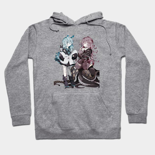 Sea Slug and Octopus Hoodie by soresaki